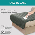 U-NICE HOME Sectional Couch Cover Chaise Lounge Cover, Pet Friendly, Elastic - Image 3