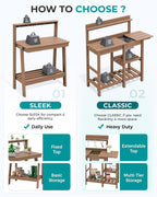 SERWALL Outdoor Potting Bench - Image 2