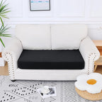 Smiry Waterproof Couch Cushion Covers, Stretch Jacquard Thick Sofa Cushion - Image 5