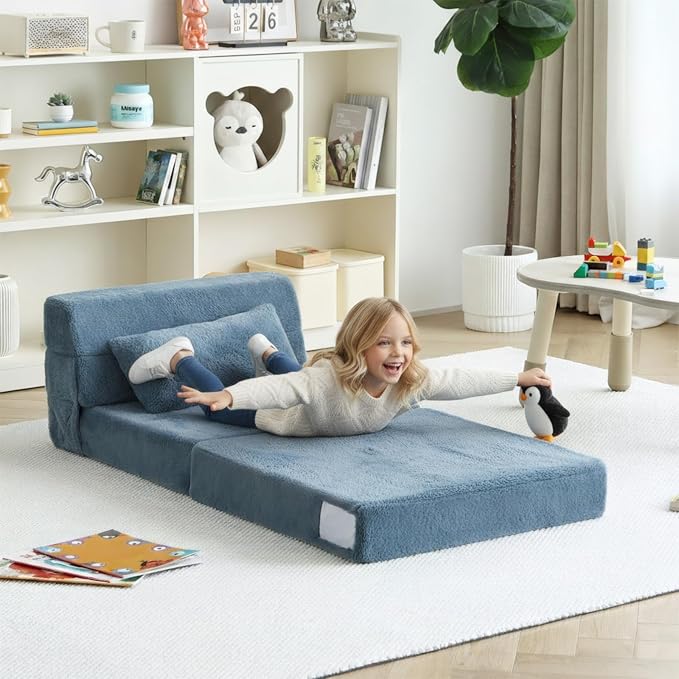 Tiita Convertible Folding Kids Sofa Bed - Image 6