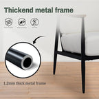RNKSFX Modern Accent Chair for Living Room Bedroom Mid Century Arm Chair - Image 5