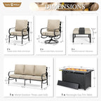 Sophia & William Patio Furniture Sets - Image 6