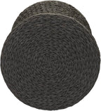 Household Essentials Hourglass Paper Rope Side Table - Image 4