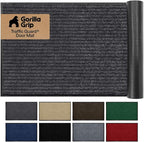 GORILLA GRIP Waterproof Traffic Guard Door Mat, 59x24 Indoor Outdoor Durable by Unknown