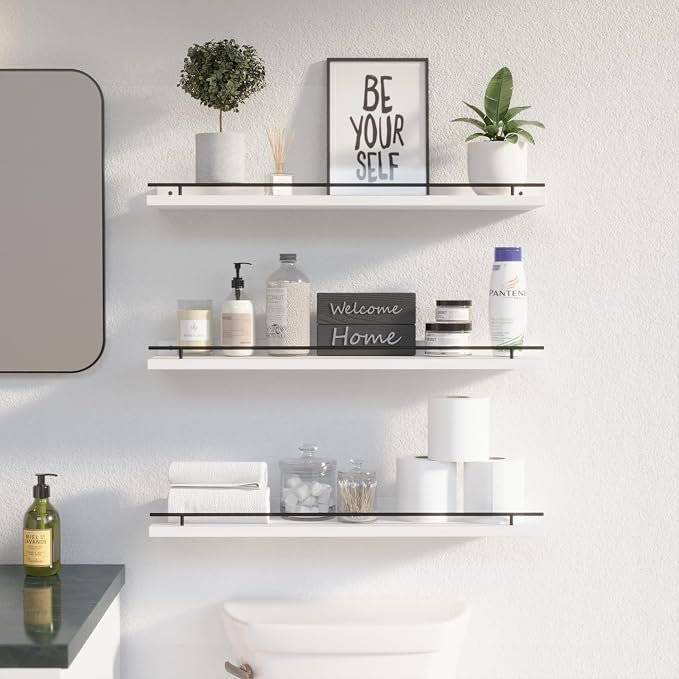 WOPITUES Floating Shelves 24 inch - Image 2