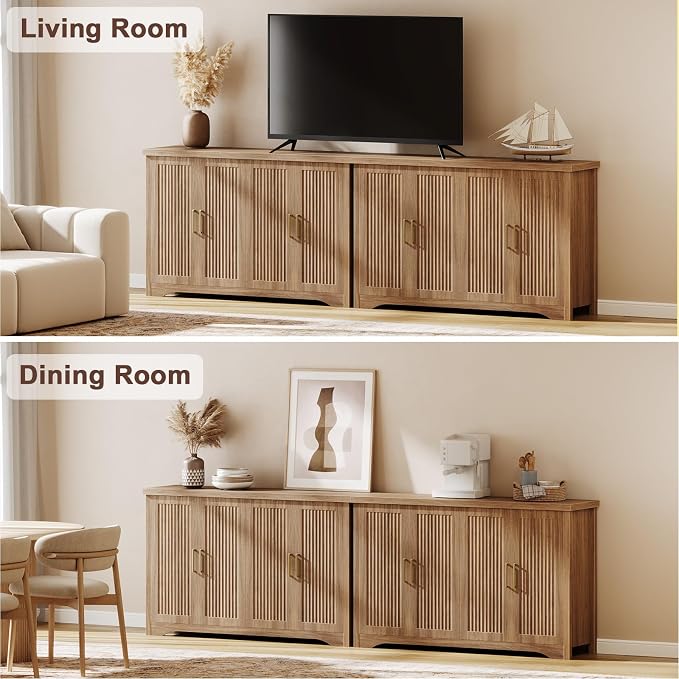 Memobarco Fluted Buffet Cabinet - Image 6
