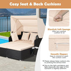 Tangkula Patio Rattan Daybed - Image 6