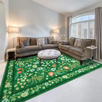 Area Rugs for Living Room, 6x9 Washable Vintage Rug for Bedroom, Non-Slip - Image 9