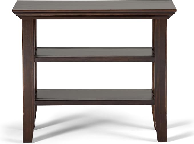 SIMPLIHOME Acadian Solid Wood Transitional-Style 48-inch Wide Coffee Table - Image 7