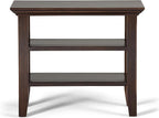 SIMPLIHOME Acadian Solid Wood Transitional-Style 48-inch Wide Coffee Table - Image 7