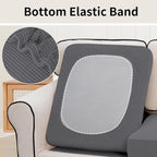 Easy-Going Stretch 2 Pieces Couch Cushion Cover - Image 4