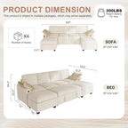 Hanherry 104" Sectional Couch - Image 3