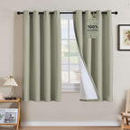 H.VERSAILTEX Linen Curtains 100% Blackout Curtains by HVERSAILTEX