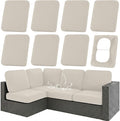 Waterproof Outdoor Cushion Covers, Stretch Patio Slipcovers | UV Resistant by hyha