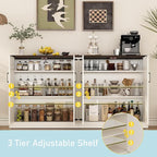 Sideboard Buffet Cabinet with Storage - Image 3