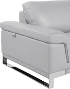 Blackjack Furniture Weston Collection Genuine Italian Leather Living Room Sofa - Image 9