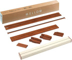 Mellow Naturalista Classic 12-Inch Solid Wood Platform Bed | Wooden Slats - Image 7