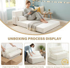 Tiita Convertible Folding Sofa Bed Twin Size - Image 8