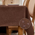 BALCONY & FALCON Rectangle Tablecloth Washable Wrinkle Resistant and Water by BALCONYFALCON