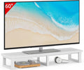 YAOHUOO 45" Large TV Riser for 32-60 inch TV, TV Riser Stand Shelf by YAOHUOO