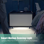 LUMISOL Smart Side Table with Built-in Fridge, Wireless Charging, Temperature - Image 9