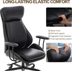 E-Motie Office Chair, Leather Desk Chair - Image 7