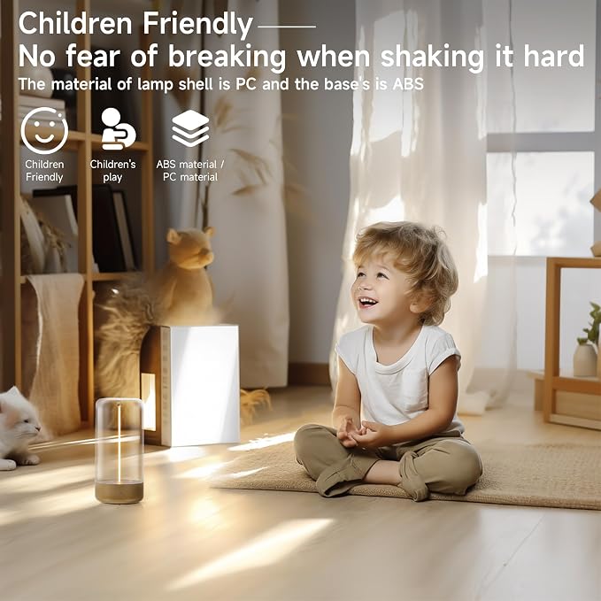 AUGE LIGHT Mini Minimalist Table Lamp Cordless Lamp Rechargeable Table Lamp - Image 4