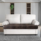 ANARACHON Leather Look Couch Cushion Covers Sofa Seat Slipcovers Sets Couches - Image 2