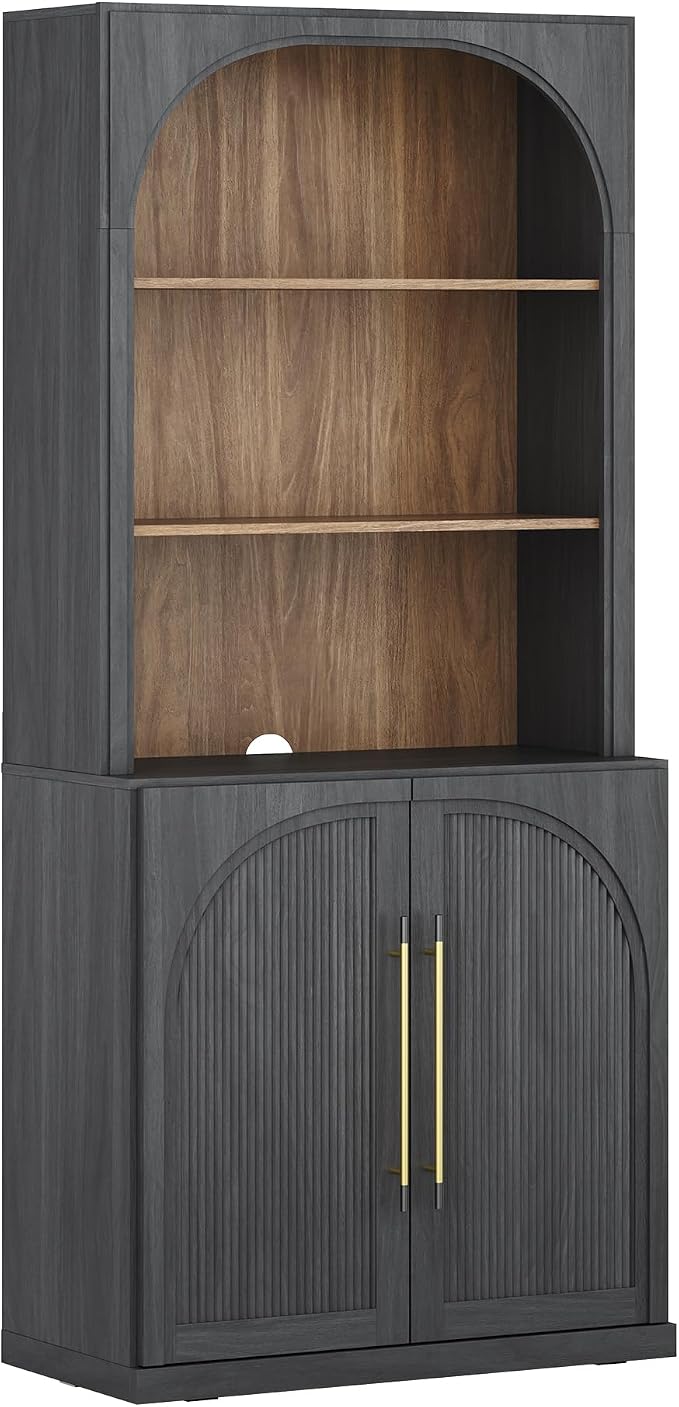 BELLEZE 72" Tall Storage Cabinet - Image 8