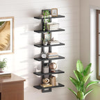 HOOBRO Floating Shelves, 15 Inch Wall Shelf Set of 3, Wall Mounted Storage - Image 4