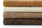 MIULEE Soft Decorative Chenille Fall Pillow Covers Brown 20x20 Pack of 4 | - Image 7