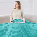BEDELITE Ribbed Twin Blanket for Couch & Bed, Warm Yet Lightweight, Ribbed - Image 3