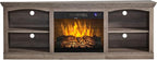 AMERLIFE 70" Farmhouse Fireplace TV Stand - Image 9