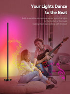 OIYN Smart RGBICW LED Corner Floor Lamp - Image 4