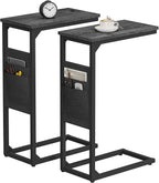 TUTOTAK C Shaped End Table, Side Table by ChoosetutotakFurnitureBuildYourCozyHome