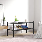 ROMGUAR CRAFT 2 Tier Bamboo Shoe Rack - Image 7