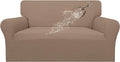 Easy-Going 100% Waterproof Loveseat Couch Cover Stretch Jacquard Sofa Cover | by Easy-Going