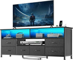 Furologee 55 Inch TV Stand, Entertainment Center by Furologee