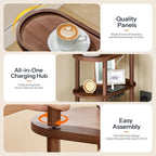 HOOBRO Small Narrow Side Table - Image 5