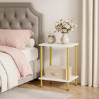 HOOBRO End Tables Set of 2, Small Side Table, Nightstand - Image 4