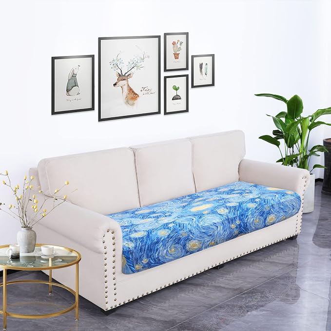 Printed Couch Cushion Covers, Sofa Covers Washable - Image 5