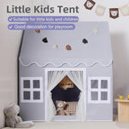 Kids Play Tent Indoor: Mat, Tassel Garland, Star Lights - Image 5