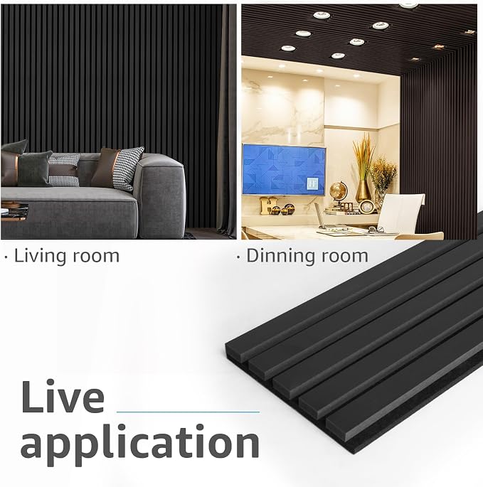 Art3d 4pcs-107 x 8in Slat Acoustic Panel - Image 4