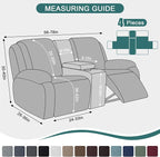 Ruaozz Loveseat Recliner Covers - Image 2