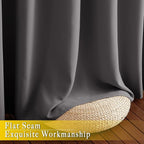 NICETOWN Sliding Door Curtains, Wide Thermal Blackout Patio Door Curtain Panel - Image 7