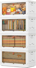 YFXCVSL 4 Tier Plastic Storage Bins by YFXCVSL