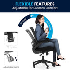 Flash Furniture Kelista Mid-Back Swivel Office Chair - Image 12