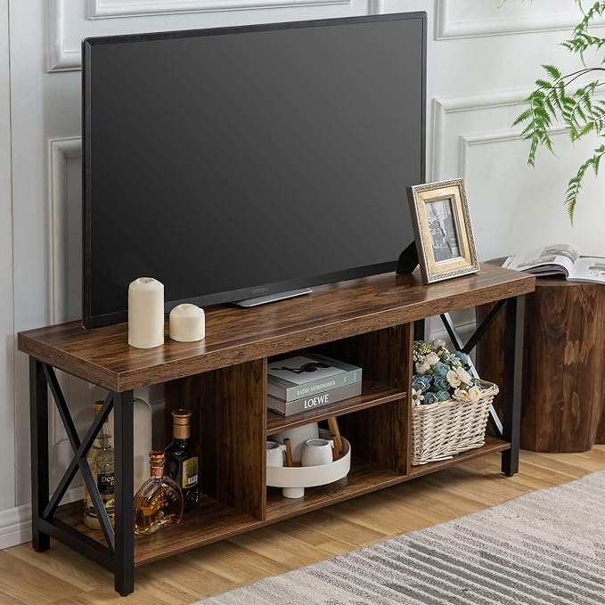 GAZHOME TV Stand for TV up to 55 Inches, TV Cabinet - Image 2