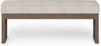 SIMPLIHOME Milltown Large Ottoman Bench - Image 4