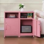 ALBAD Compact Metal Nightstand - Image 7